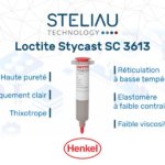 Zoom sur la Loctite Stycast SC 3613, de Henkel
